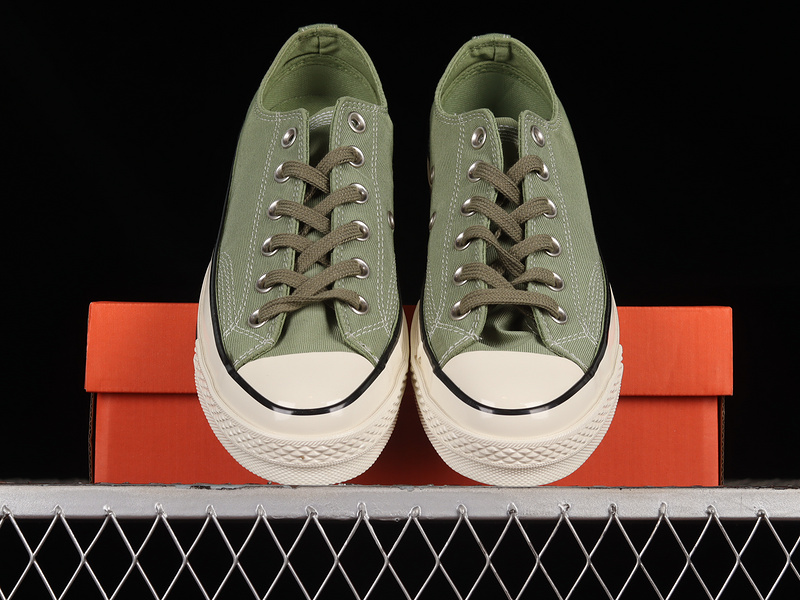 Chuck 70 Low Jungle Cloth Alligator Green Alligator Friend Green/Utility/White 15