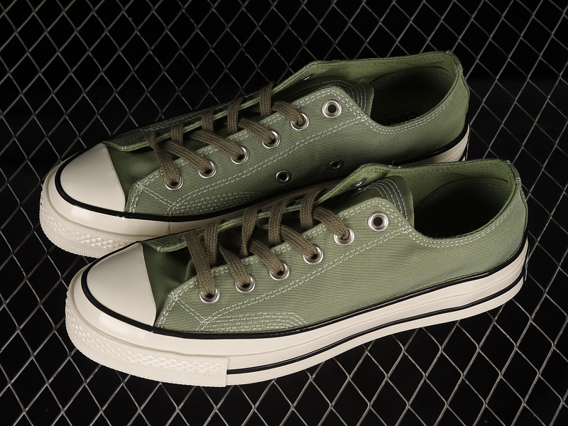 Chuck 70 Low Jungle Cloth Alligator Green Alligator Friend Green/Utility/White 27