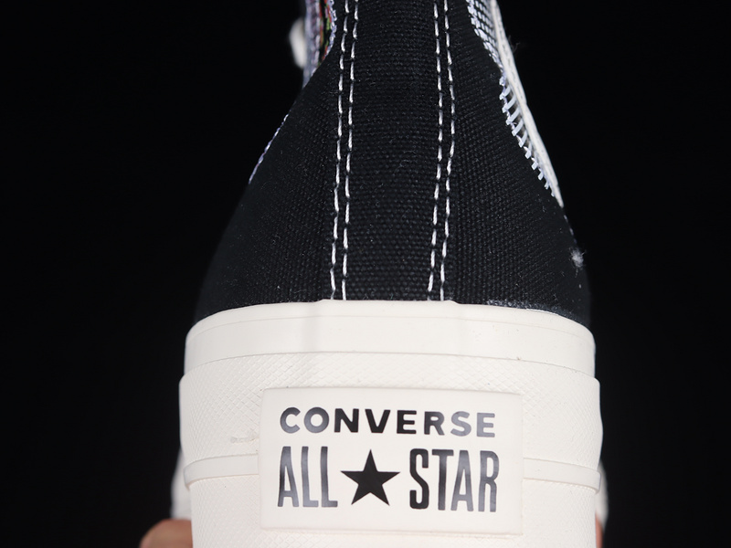 Chuck Taylor All Star Lift Shoes Black/Black/Egret 3