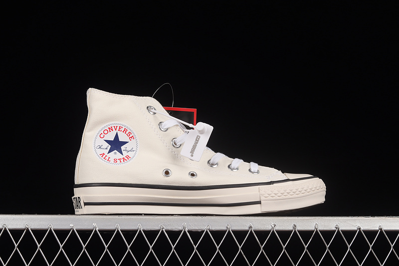 Chuck Taylor All Star J 1980S High White/Beige/Black 13