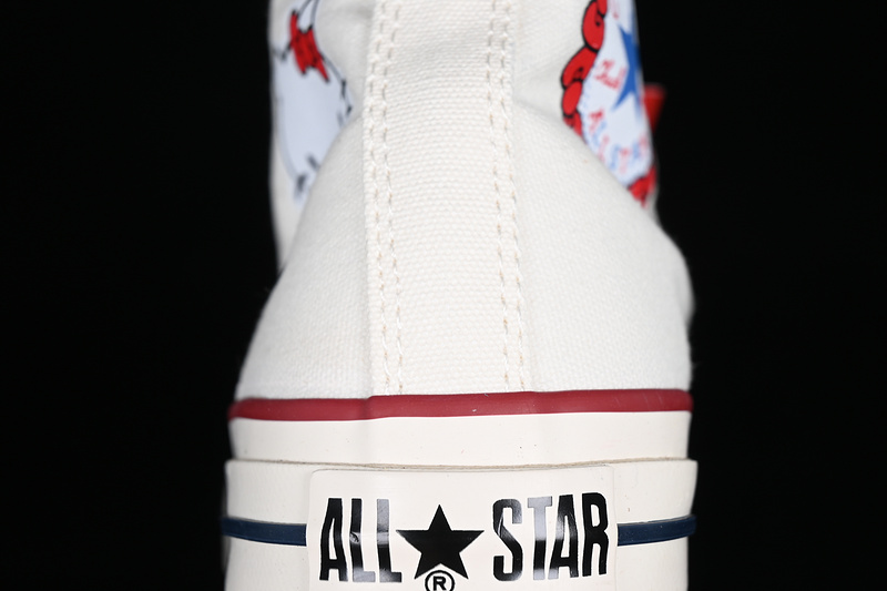 Converse Chuck All Star White/Grey/Red/Black 17