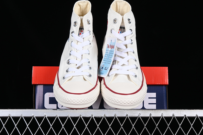 Converse Chuck All Star White/Grey/Red/Black 19