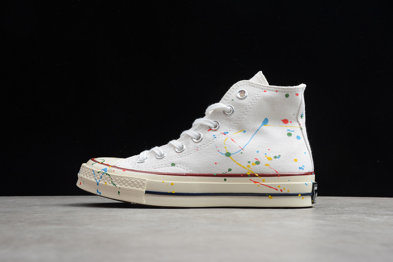 Chuck Taylor All-Star 70S High Garnet/Multi-Color/Egret 3