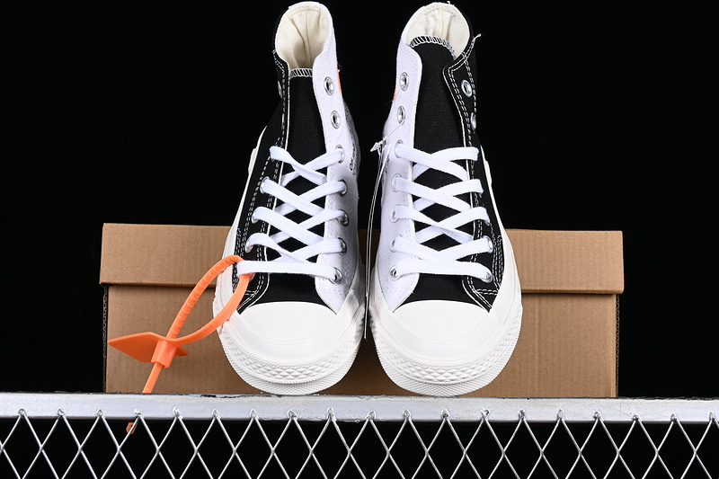 Off White X Converse 3 0 Ow Black/White 3