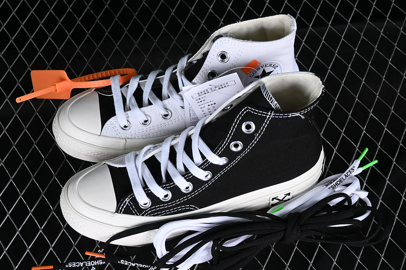 Off White X Converse 3 0 Ow Black/White 9