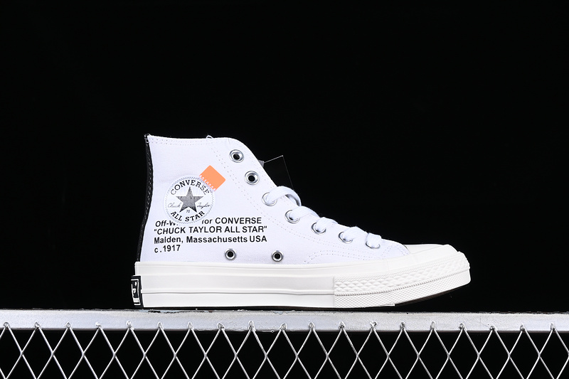 Off White X Converse 3 0 Ow Black/White 21