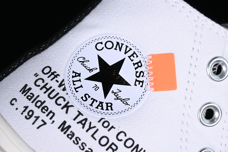 Off White X Converse 3 0 Ow Black/White 27