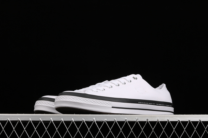 Fragment Design X Moncler X Chuck Taylor All-Star 70S Low White/Black 5