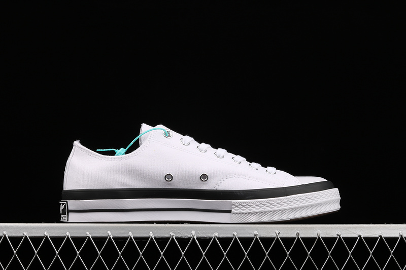 Fragment Design X Moncler X Chuck Taylor All-Star 70S Low White/Black 19