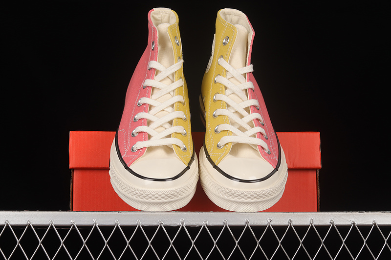 Chuck Taylor All-Star 70 High Saturn Gold/Pink Salt/Egret 9