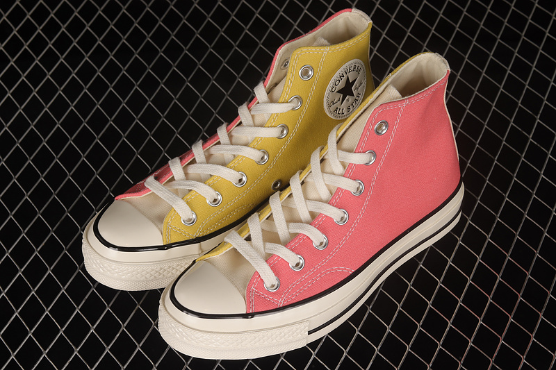 Chuck Taylor All-Star 70 High Saturn Gold/Pink Salt/Egret 13