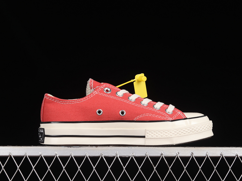 Chuck Taylor All Star 70S Low Top Rhubarb Pie/Egret/Black 7