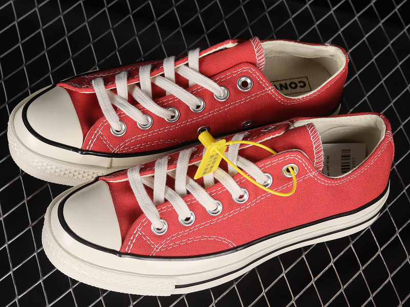 Chuck Taylor All Star 70S Low Top Rhubarb Pie/Egret/Black 11