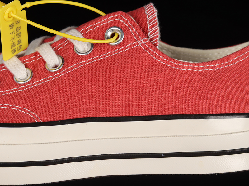 Chuck Taylor All Star 70S Low Top Rhubarb Pie/Egret/Black 15