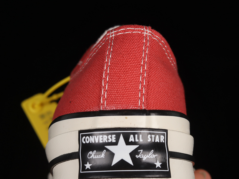 Chuck Taylor All Star 70S Low Top Rhubarb Pie/Egret/Black 23