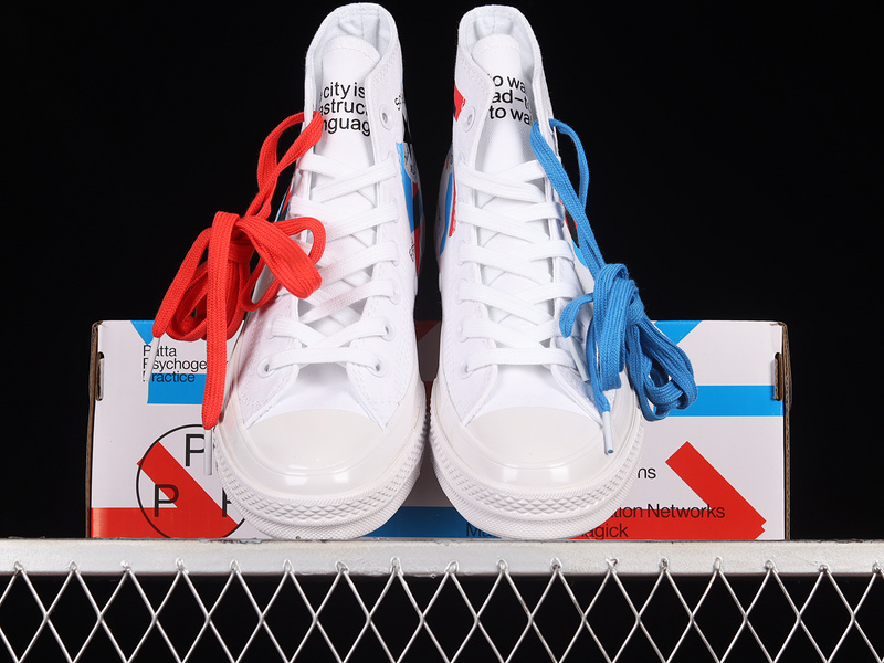 Patta X Experimental Jetset X Chuck 70 High Patta Psychogeographic Practice White 17