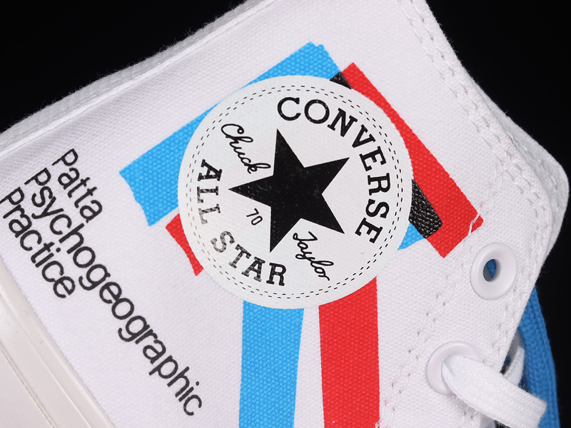 Patta X Experimental Jetset X Chuck 70 High Patta Psychogeographic Practice White 27