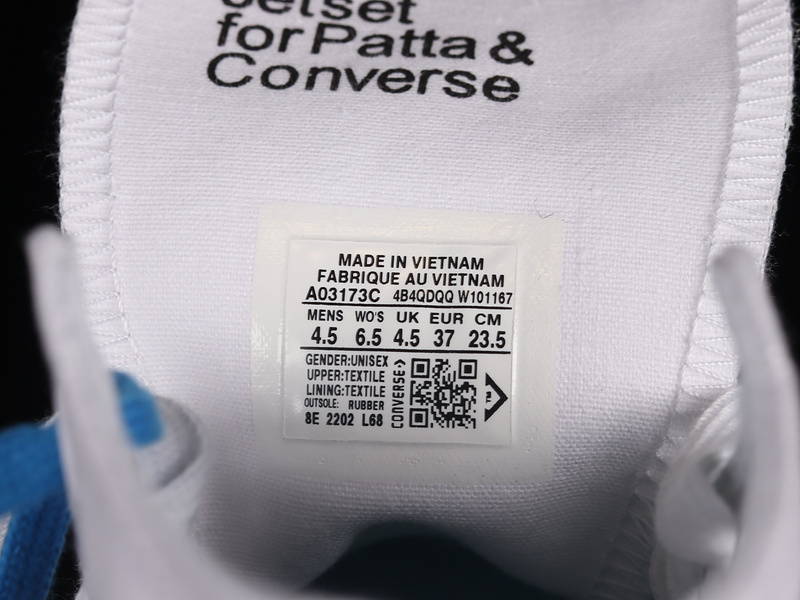 Patta X Experimental Jetset X Chuck 70 High Patta Psychogeographic Practice White 31