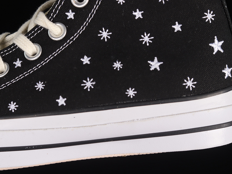 Chuck Taylor All Star High Black/Egret/Vintage White 25