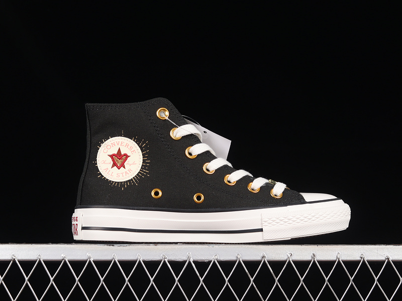 Chuck Taylor All Star High Valentine's Day 2023 Black/White/Back Alley Brick 13