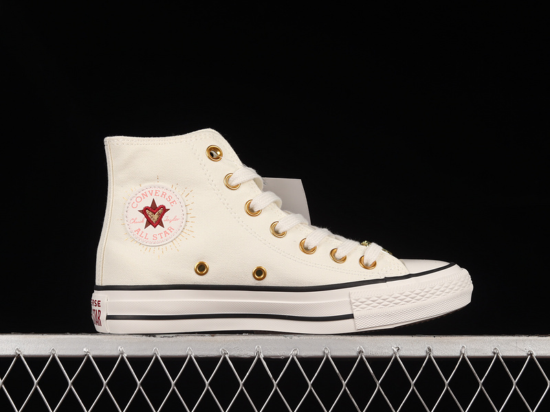 Chuck Taylor All Star High Valentine's Day 2023 Vintage White/White 7