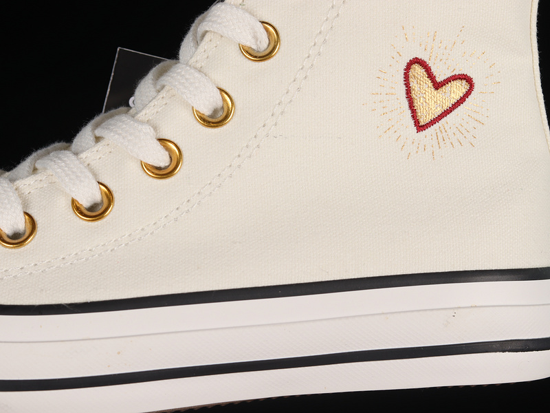 Chuck Taylor All Star High Valentine's Day 2023 Vintage White/White 9