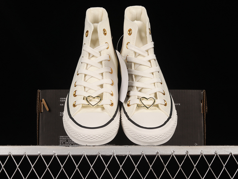 Chuck Taylor All Star High Valentine's Day 2023 Vintage White/White 11