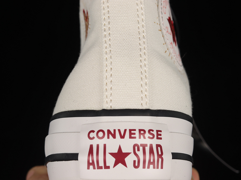 Chuck Taylor All Star High Valentine's Day 2023 Vintage White/White 21