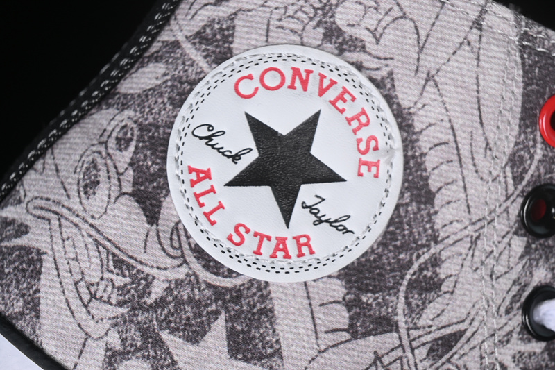 Converse All Star 2024 White/Grey/Red 17