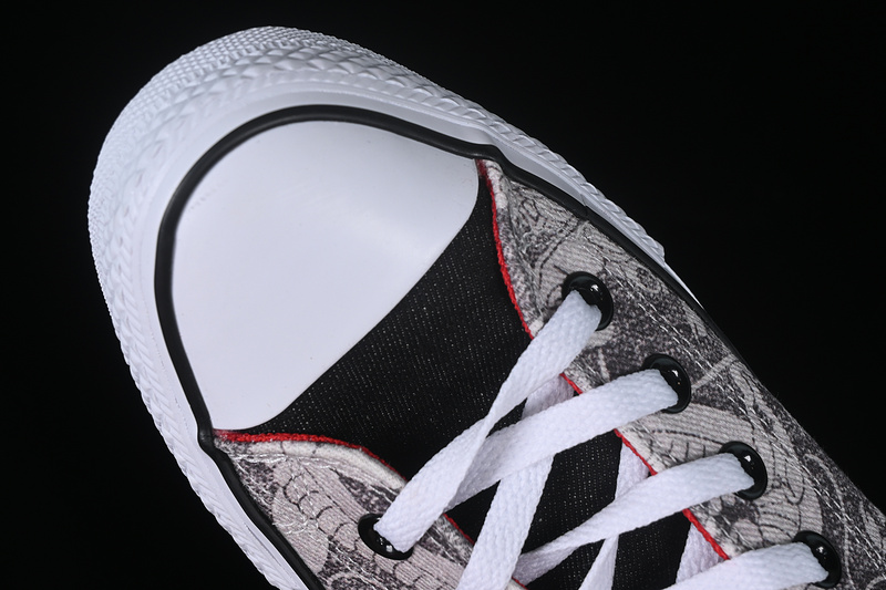 Converse All Star 2024 White/Grey/Red 19