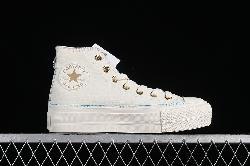 Converse All Star Lift White/Blue 23