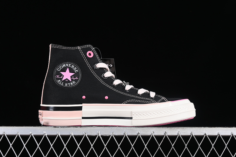 Converse Chuck 70S Black/Pink/White 5