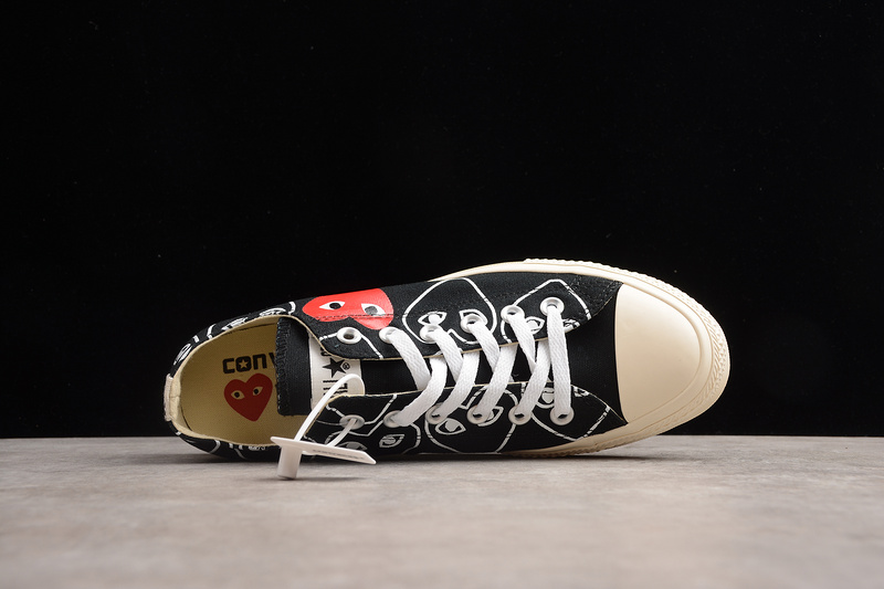 Play Cdg X Chuck Taylor 1970S Jpn Black/Red 29