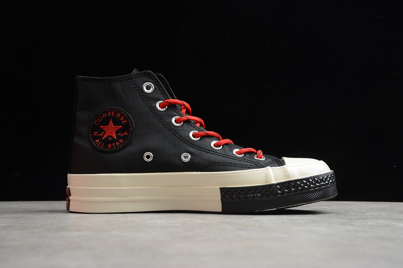 Chuck Taylor All-Star 70S High Black/Enamelred/Egret 15