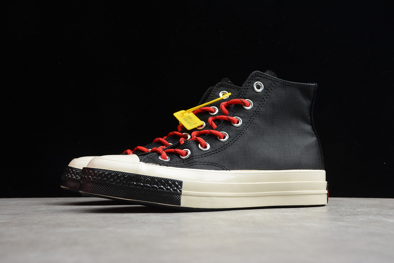 Chuck Taylor All-Star 70S High Black/Enamelred/Egret 17