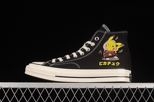 Chuck Taylor All-Star 1970S X Pokemon Black/Black/Egret 3