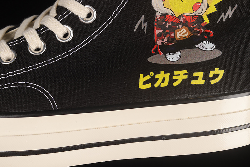 Chuck Taylor All-Star 1970S X Pokemon Black/Black/Egret 9