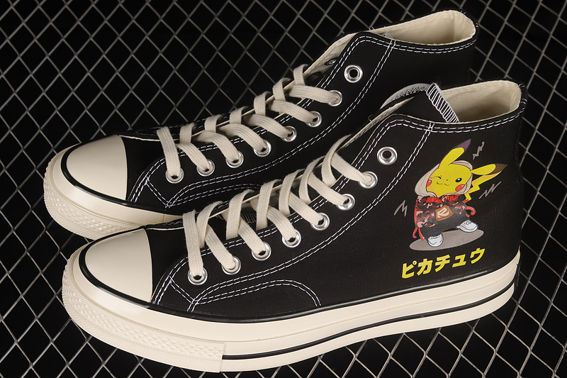 Chuck Taylor All-Star 1970S X Pokemon Black/Black/Egret 31