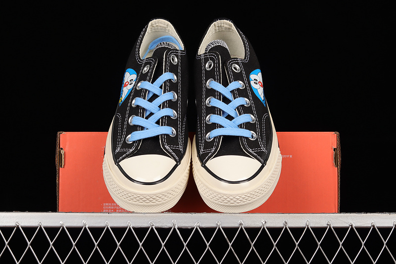 Chuck Taylor All-Star 70S Low X Doraemon Classic Low Top Black/Blue/Egret 11