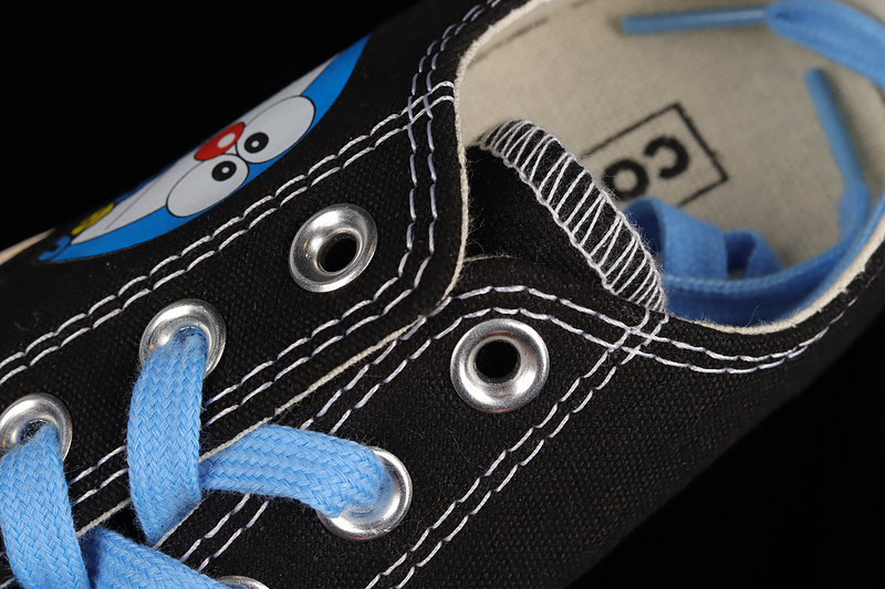 Chuck Taylor All-Star 70S Low X Doraemon Classic Low Top Black/Blue/Egret 15