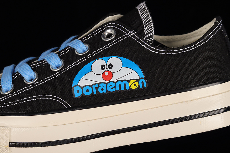 Chuck Taylor All-Star 70S Low X Doraemon Classic Low Top Black/Blue/Egret 23