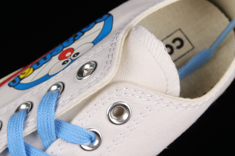 Chuck Taylor All-Star 70S Low X Doraemon Classic Low Top White/Blue/Red 23