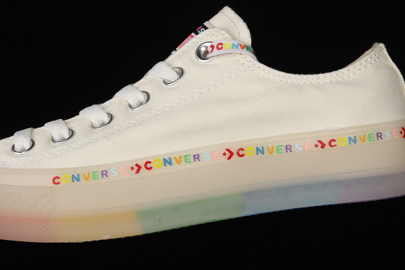 Chuck Taylor 70S All-Star Low Rainbow Off White/Multi-Color 25