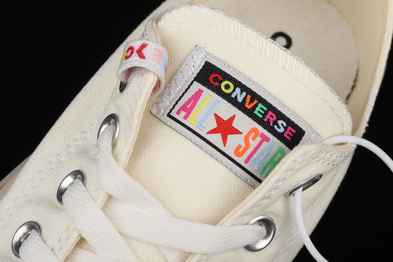 Chuck Taylor 70S All-Star Low Rainbow Off White/Multi-Color 27