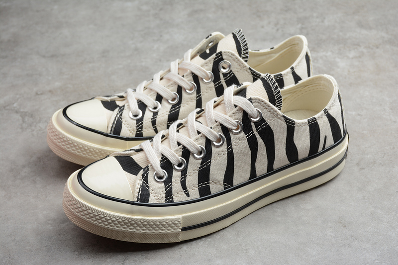 Chuck Taylor All-Star 70S Low Ox Zebra Black/Griege Unbleached 13