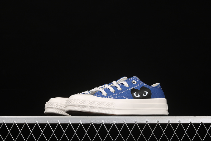 Comme Des Garçons Play X Chuck Taylor All-Star 70S Low Blue Quartz/Egret/Black 11