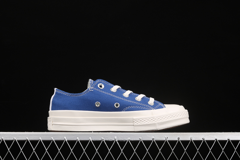 Comme Des Garçons Play X Chuck Taylor All-Star 70S Low Blue Quartz/Egret/Black 17