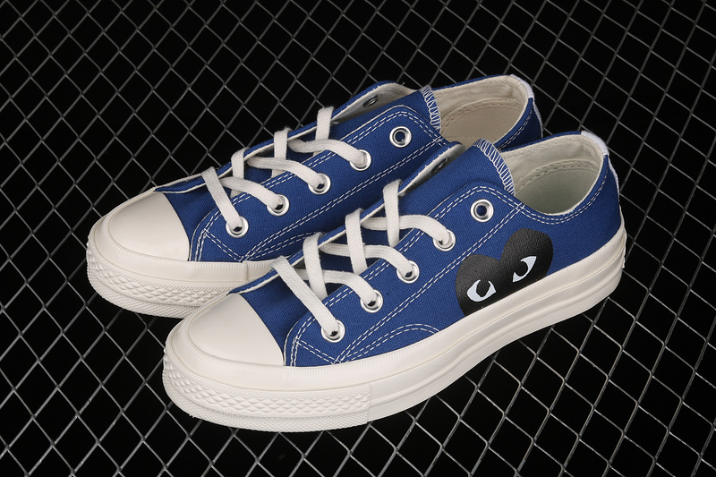 Comme Des Garçons Play X Chuck Taylor All-Star 70S Low Blue Quartz/Egret/Black 25