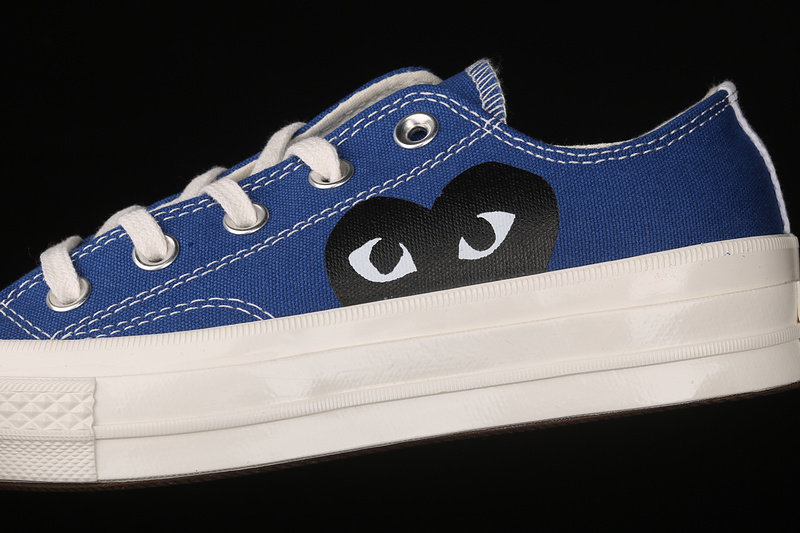 Comme Des Garçons Play X Chuck Taylor All-Star 70S Low Blue Quartz/Egret/Black 29