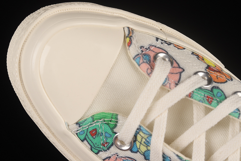 Pokemon X Chuck Taylor All-Star 70S High White/White/White 11